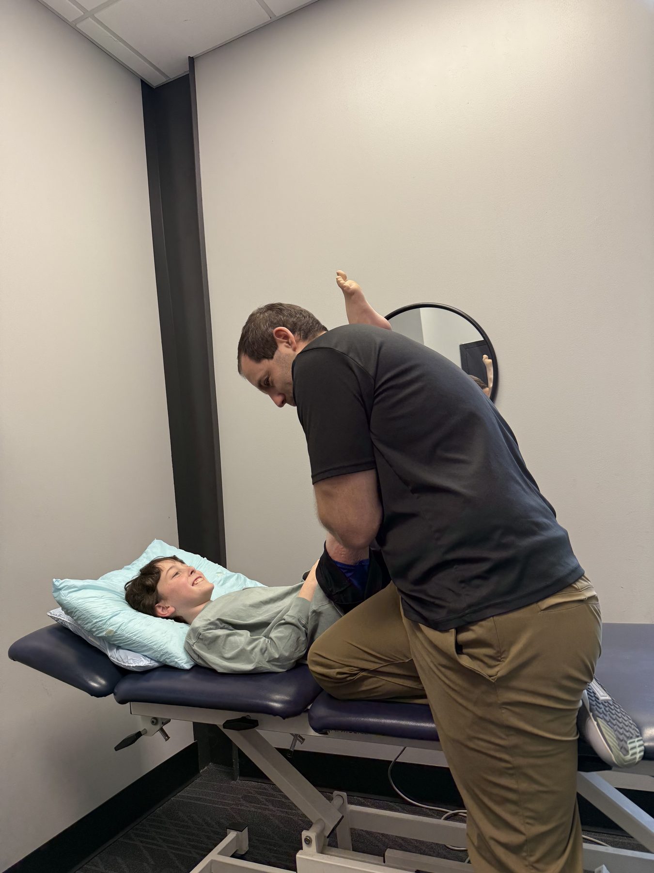 Movement therapy session